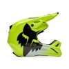 KASK MOTOCYKLOWY FOX V1 SHIELD FLUO YELLOW L